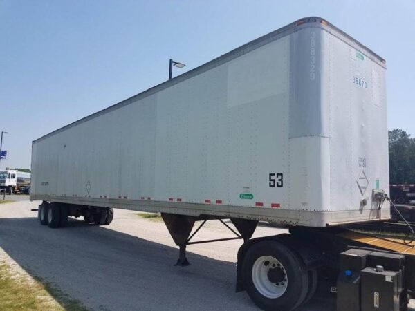 2002 Pines 53 x 102 Dry Van Trailer