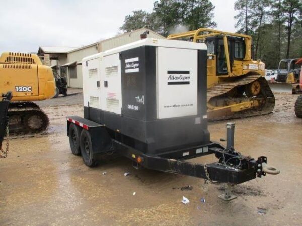 2013 Atlas Copco QAS90 Trailed Generator