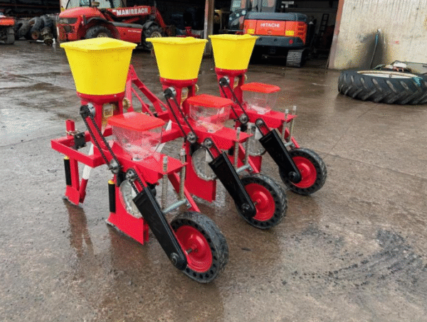 3 Row Maize Planter with Fertilizer Application