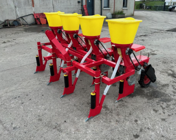 4 Row Planter with Fertilizer Application