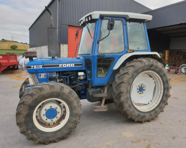 4wd Ford 7610 tractor