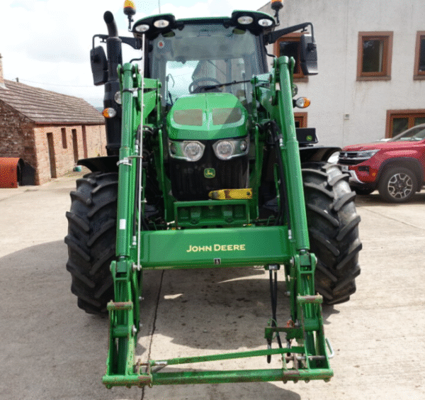 John Deere 6100M Tractor & 603M loader
