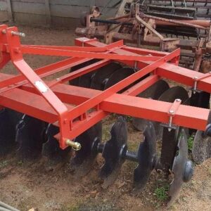 2012 Red BPI 18 Disc Tractor Harrow